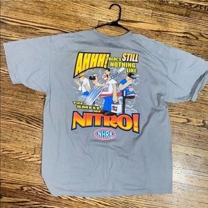 ANVIL RARE NRHA NASCAR TShirt 100 % Cotton Y2K 2000